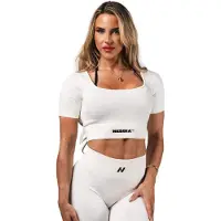Nebbia Shaping Crop Top Flow Seamless 499 Sport-topp
