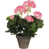 Mica Decorations Kunstig Geranium