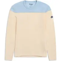 Bergans Inner:Dual Merino L/S Ulltrøye Dame Creme/Light Dusty Blue L