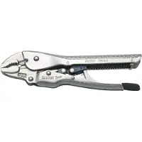 Hazet 755-6A, Låseringtang, Sølv, 161 mm, 240 g, Tyskland