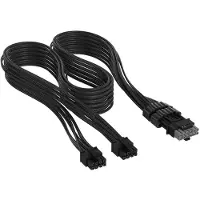 Corsair Elite Premium Individually Sleeved 2x 8-Pin to PCIe 12V-2x6 600W (Type 5) - Svart