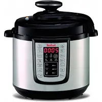 Tefal CY505EE0 multikoker 3,8 L 60 kPa, svart/sølv