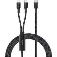 Belkin BoostCharge Pro 140W Dual USB-C Cable - 1.5m - Black
