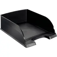 Leitz Plus - Brevbakke - for A4 (210 x 297 mm) - svart