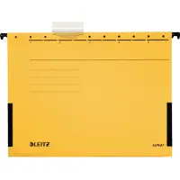 Leitz ALPHA - Hengefil - for A4 (210 x 297 mm) - gul