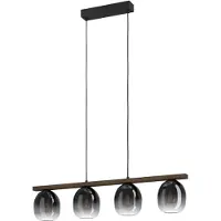Eglo FILAGO long table pendant black/brown