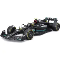 Bburago Mercedes-amg Petronas Formula One Team F1, Sportsbil, Montert på forhånd, 1:24, Mercedes AMG F1 W14 E, Alle kjønn, Metall, Plast