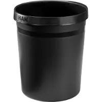 HAN Grip Karma, 18 l, Rund, Plast, Polypropylen (PP), Sort, Tyskland, 312 mm