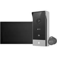 Ezviz HP5 videoporttelefon 7 Wi-Fi, 2-lederinstallasjon, svart/sølv
