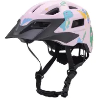 Wozinsky MTB-sykkelhjelm for barn med avtakbart visir S - Rosa
