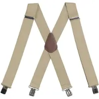 Carhartt Rugged Flex Elastic Suspenders Men Dark Brown