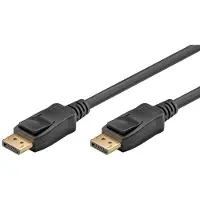 Goobay 74751, 1 m, DisplayPort, DisplayPort, Hankjønn, Hankjønn, 10240 x 4320 piksler