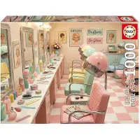 Educa Retro Glam Stue Puslespill 1000 Stykker