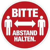 Herma 12921, Rød, Hvit, Rund, Avtagbar, Matte, 20 cm, 5 stykker