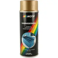 Motip Hammerlak spray guld 400ml.