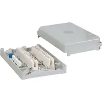 EFB Elektronik inkl. 2 x 10DA skillevegger, LSA Minibox 201 C 20DA