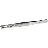 Bahco Pinsett, universal, Spesialstål, Rustfritt stål, Sølv, Flat, Rett, 25 g, 145 mm