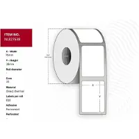Capture - Permanet adhesiv - hvit - 76 x 38 mm 3240 etikett(er) (4 rull(er) x 810 merkelapper