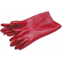 Cimco 140240, Isolerende hansker, Rød, Voksen, Unisex, Beskyttelse mot elektrostatisk utladning (ESD), Latex