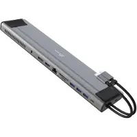 J5CREATE JCD552-N - M.2 NVMe USB-C Gen 2 Docking Station (With Ethernet)