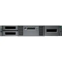 HP HPE Storage MSL2024 - Båndbibliotek - 432 TB / 1.08 PB - spor: 24 - LTO Ultrium (18 TB / 45 TB) x 1 - Ultrium 9 - maks antall stasjoner: 2 - SAS-3 - kan monteres i rack - 2U - strekkodeleser, krypter