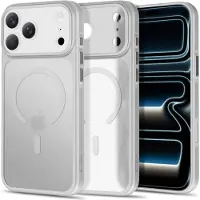 Tech-Protect iPhone 18 Pro Max/17 Pro Max MagPrime MagSafe CC hybrid-deksel - matt Grå