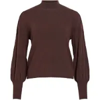 Vila Vikerry Høyhalset Strikket Pullover