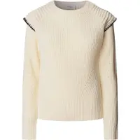Pepe Jeans for woman. PL7000214 Analia off-white sweater (XS), Casual, Acrylic