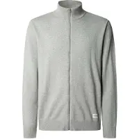 Pepe Jeans for man. PM7000103 Grey Andre Zip sweater (M), Casual, Cotton