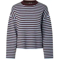 Pieces Pcjassy Stripe Strikket Pullover