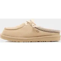 Ugg unisex for kids. 1175213K Tasman Mule beige Leather Slippers (36), Flat, None, Casual, Homewear, children's fashion