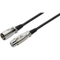 Monacor MEC-50/SW XLR-kabel, 0,7 m