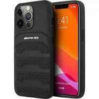 Sourcing Amg Amhcp14xgsebk Iphone 14 Pro Max 6.7 Leather Debossed Lines Telefondeksel
