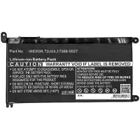 CoreParts - Batteri til bærbar PC - litiumion - 3650 mAh - 41.6 Wh - svart - for Dell Inspiron 13 53XX, 15 55XX, 17 57XX Latitude 13 3379, 3189 Vostro 14 5468, 15 5568