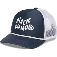 Black Diamond Flat Bill Trucker Cap