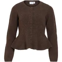 Vila Viluna Peplum Strikket Cardigan