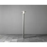 Konstsmide Lyktestolpe Heimdal, høyde 200 cm, grå