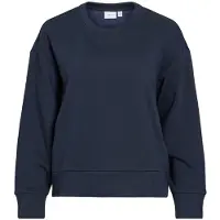Vila Vivera Rund Hals Langermet Sweatshirt