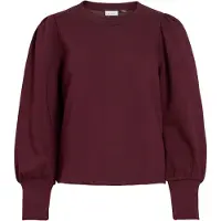 Vila Vivera Rund Hals Langermet Sweatshirt