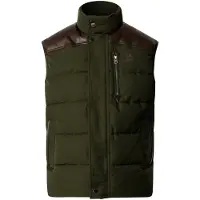 Hackett for man. HM4000236 Green Country vest (S), Casual, Cotton