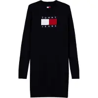 Tommy Hilfiger Dw0dw23322 Langarmet Kort Kjole