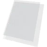 Leitz - Topp- og sidematingsarkbeskytter - for A4 (210 x 297 mm) - gjennomsiktig