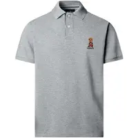 Hackett London for man. HM5600238 Grey Harry polo shirt (XL), Casual, Cotton, Short sleeve