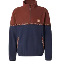 Iriedaily Monte Noe Troyer Half-Zip Fleecegenser blå