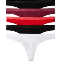 Calvin Klein Lv00qd5432 Tanga 5 Enheter