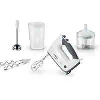 Bosch ErgoMixx MFQ37480 håndmikser 450 W, 5 hastigheter, hvit