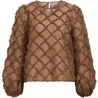 Object Teksturert Bluse