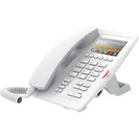 Fanvil H5W, IP-telefon, Hvit, Kablet håndsett, Bord, In-band, Utenfor båndet, SIP-info, 2 linjer