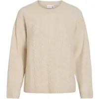 Vila Viliga Kabelstrikk Strikket Pullover