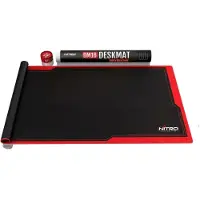 Nitro Concepts Deskmat DM16 - Tastatur og musepute - infernorød